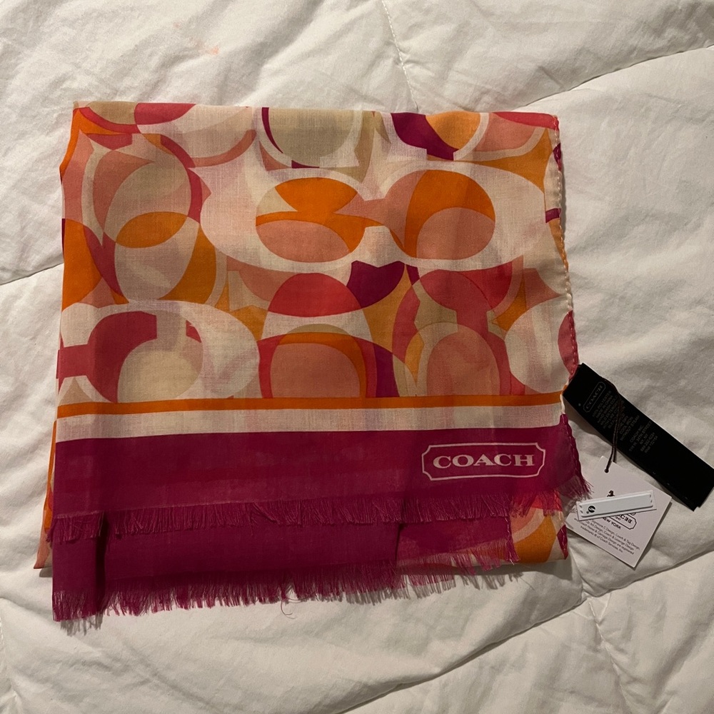 Coach scarf